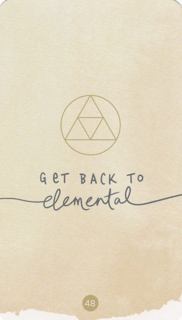 Get Back to Elemental — Sacred Creators Oracle