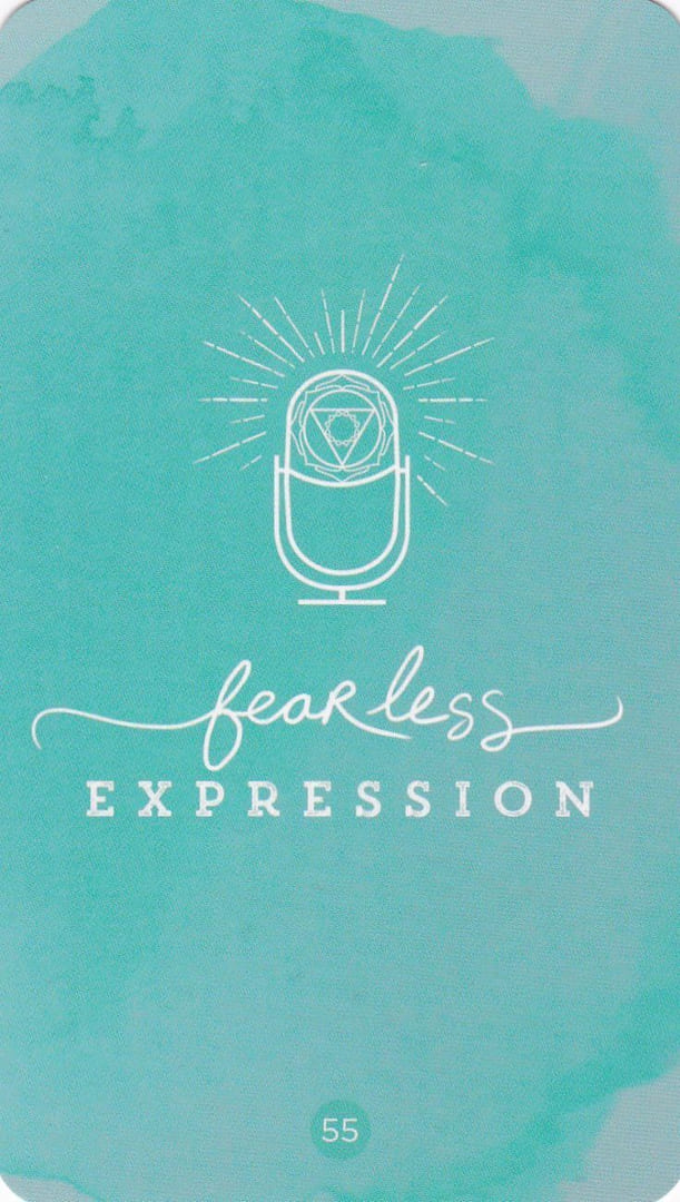 55 Fearless Expression — Sacred Creators Oracle