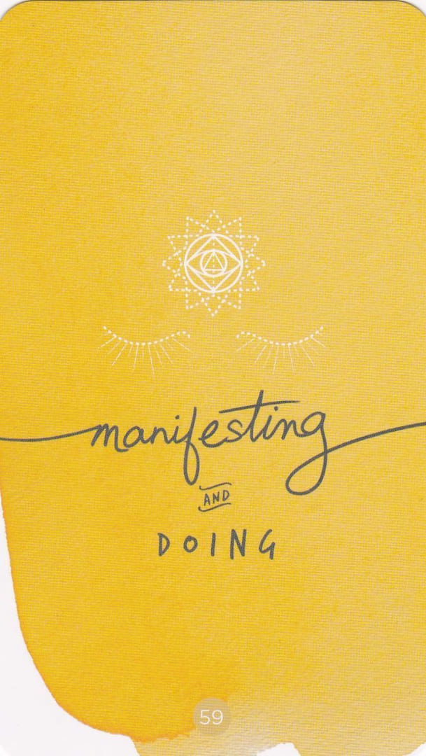 Manifestando y Haciendo — Sacred Creators Oracle