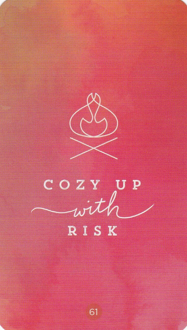 Acurrucarse con el Riesgo — Sacred Creators Oracle