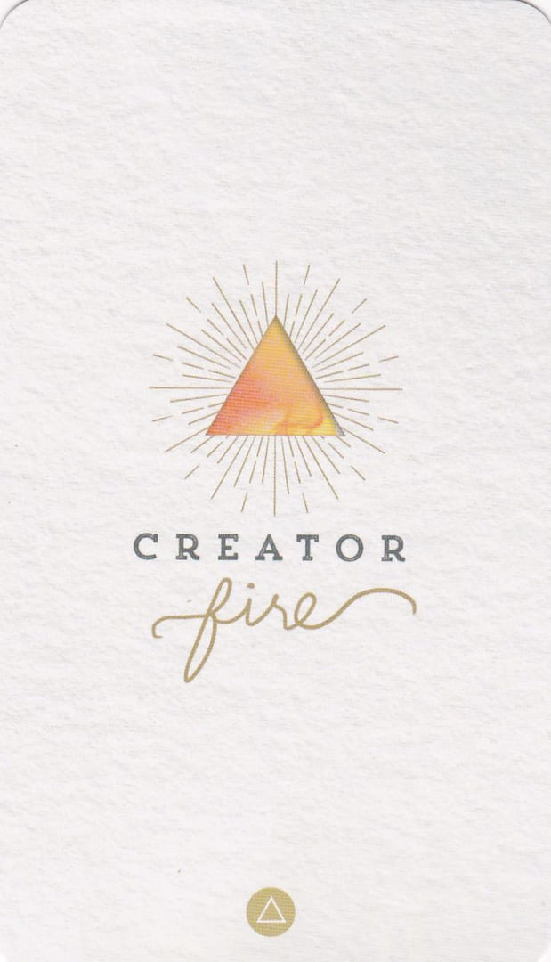 CREADOR DE FUEGO — Sacred Creators Oracle