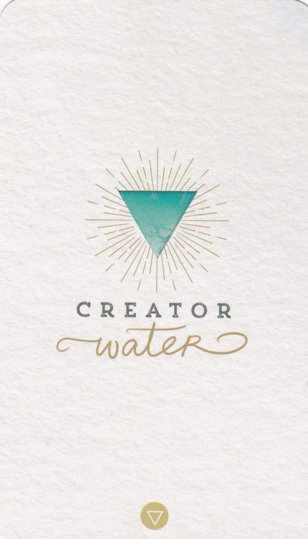 CREADOR AGUA — Sacred Creators Oracle