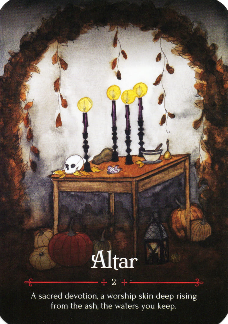 Altar — Seasons of the Witch – Samhain Oracle