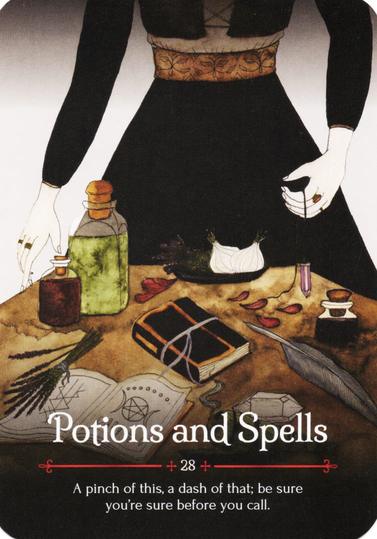 Potions and Spells — Seasons of the Witch – Samhain Oracle