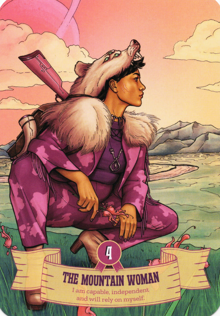 4 The Mountain Woman — Cowgirls and Aliens Oracle
