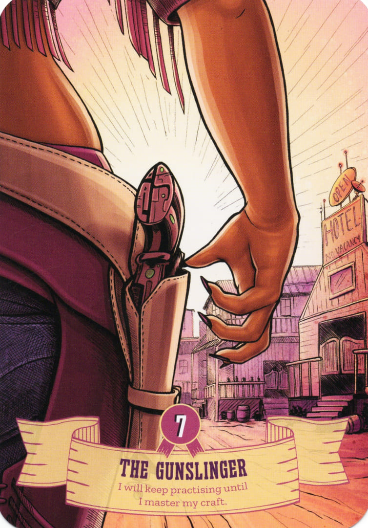 7 The Gunslinger — Cowgirls and Aliens Oracle