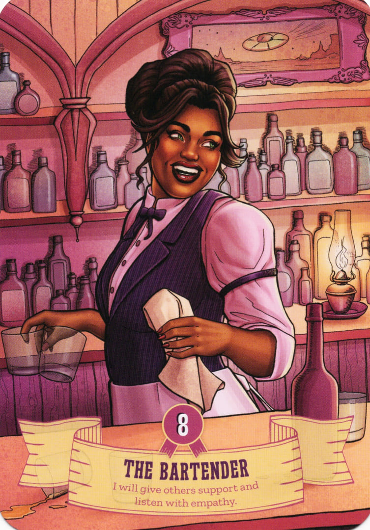 8 The Bartender — Cowgirls and Aliens Oracle