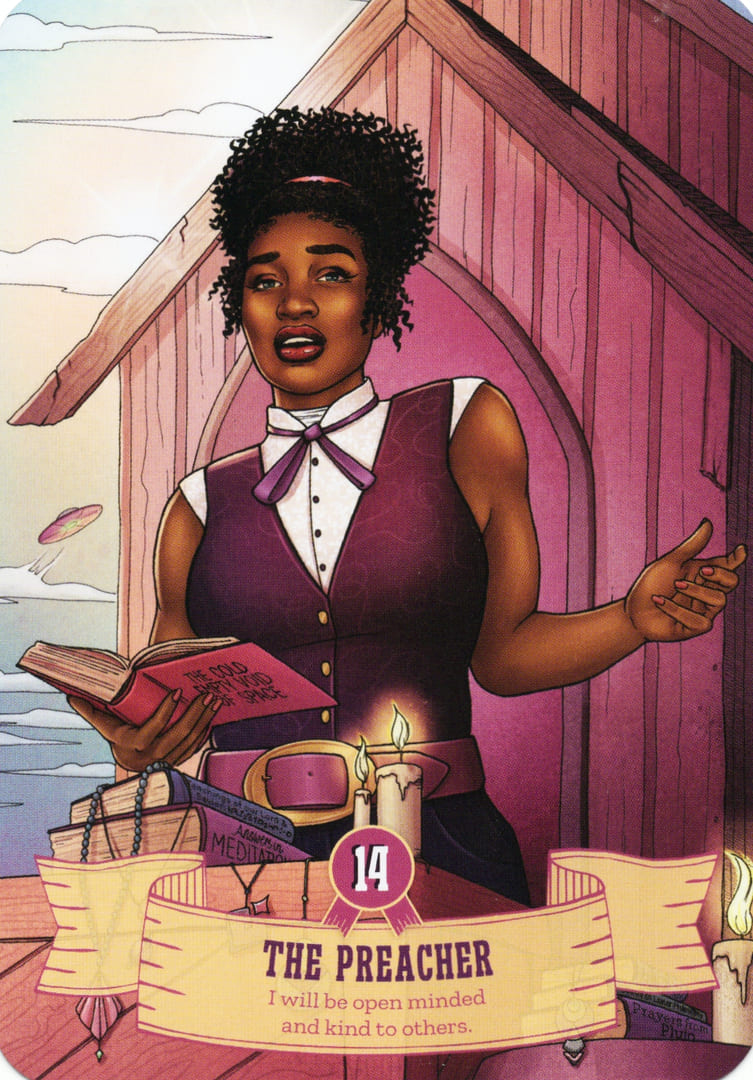 14 The Preacher — Cowgirls and Aliens Oracle