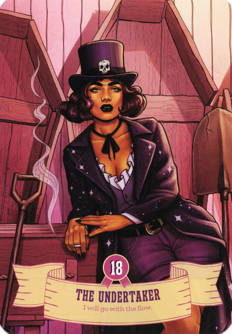 18 The Undertaker — Cowgirls and Aliens Oracle