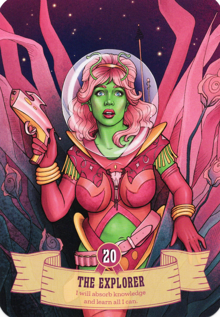 20 The Explorer — Cowgirls and Aliens Oracle