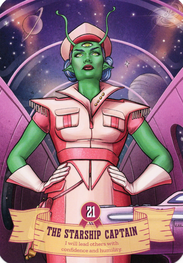 21 The Starship Captain — Cowgirls and Aliens Oracle