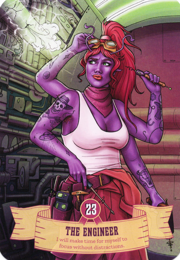 23 The Engineer — Cowgirls and Aliens Oracle
