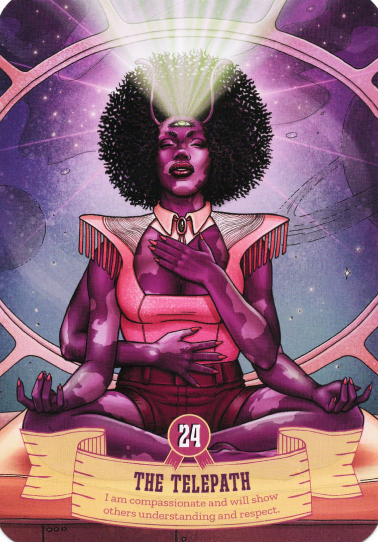24 The Telepath — Cowgirls and Aliens Oracle