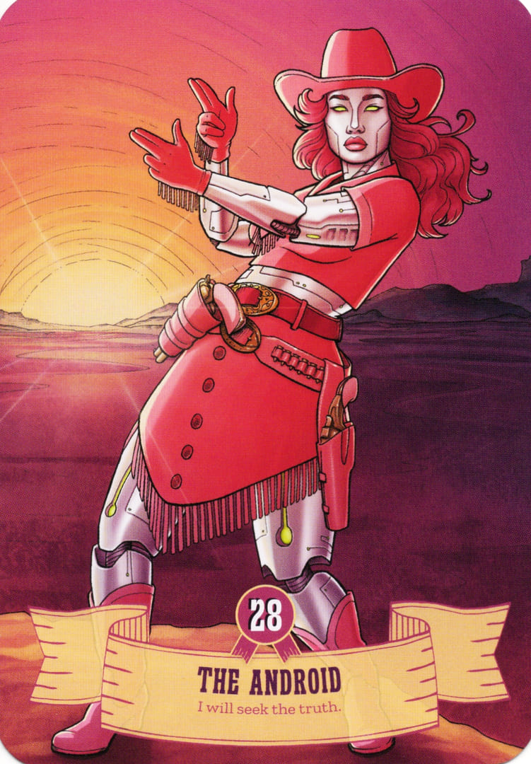 28 The Android — Cowgirls and Aliens Oracle