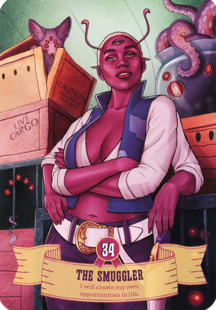 34 The Smuggler — Cowgirls and Aliens Oracle