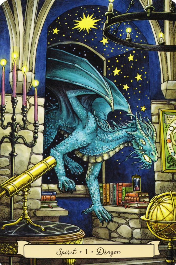 1 Dragon (Spirit) — Everyday Witch's Familiars Oracle