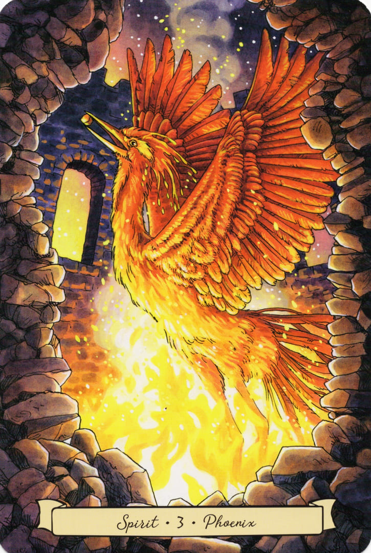 3 Phoenix (Spirit) — Everyday Witch's Familiars Oracle