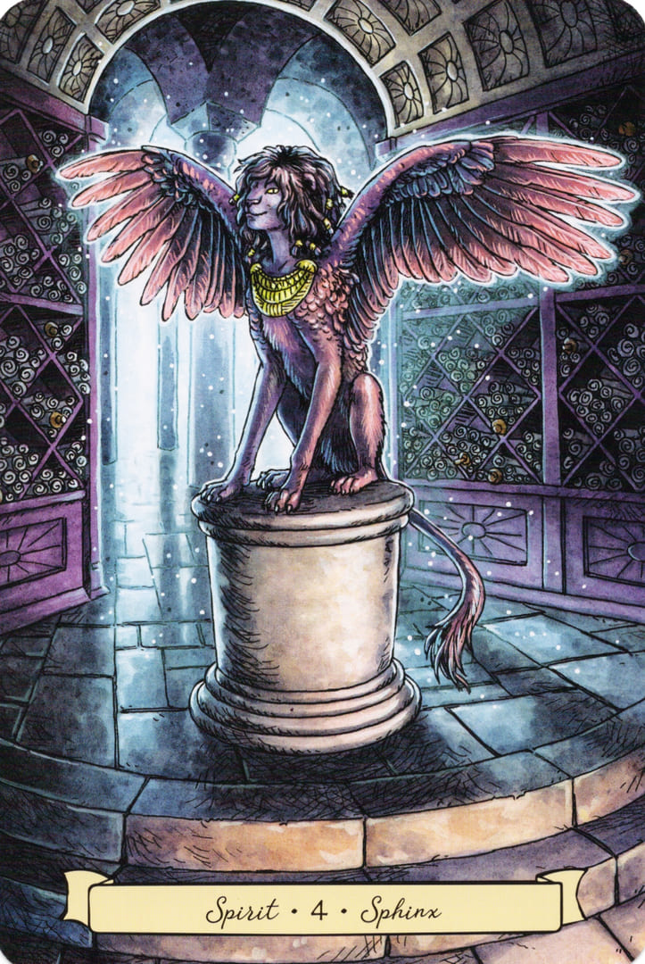 4 Sphinx (Spirit) — Everyday Witch's Familiars Oracle