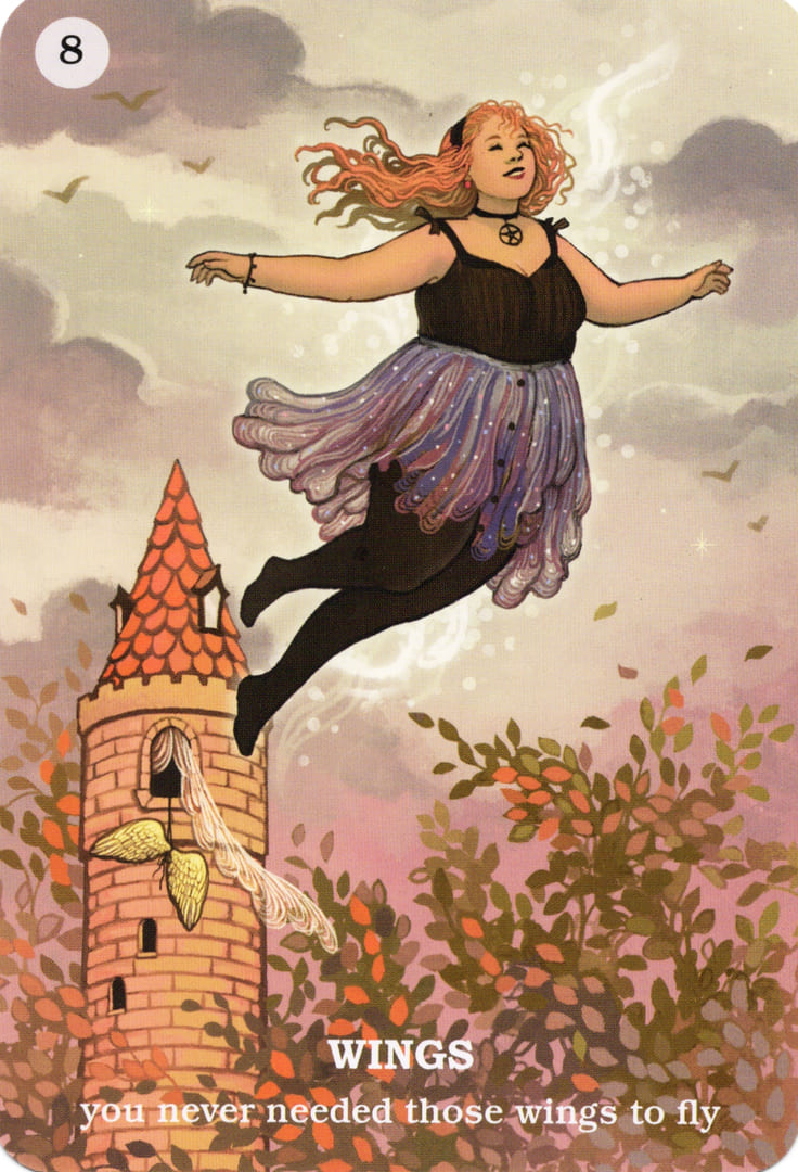 8 Wings — Believe in Your Own Magic Oracle