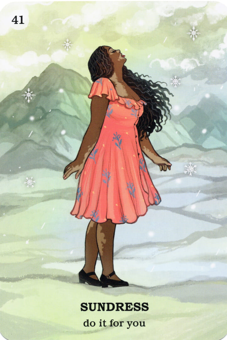 41 SUNDRESS — Oráculo Cree en tu Propia Magia