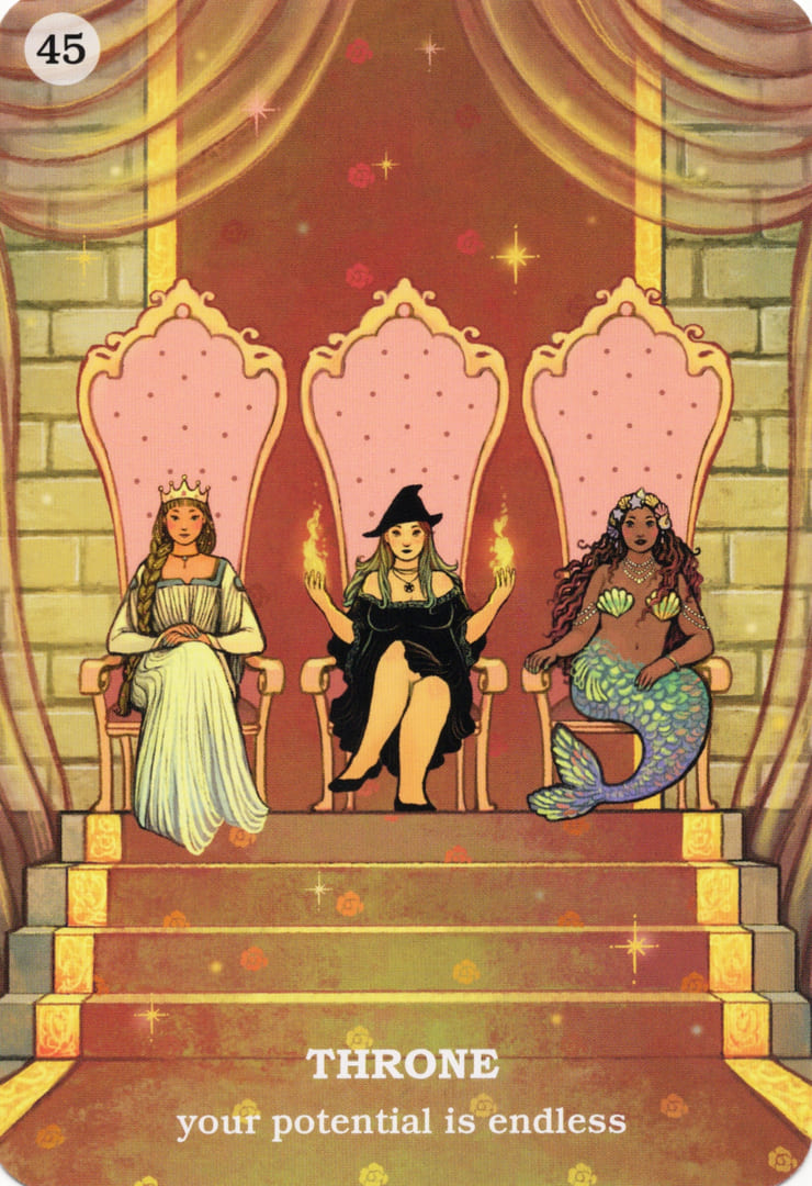 45 THRONE — Oráculo Cree en tu Propia Magia