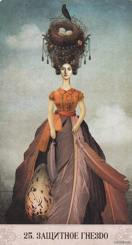 25. Protective Nest — Oracle of Mystical Moments