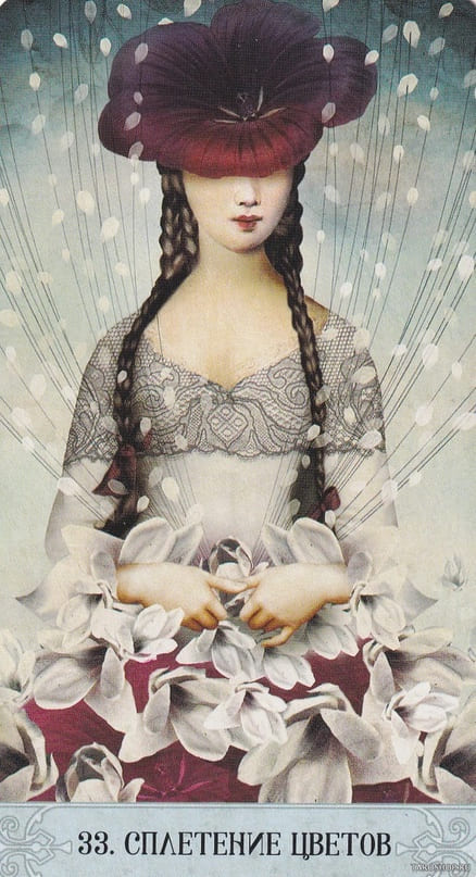 33. Weaving Flowers — Oracle of Mystical Moments