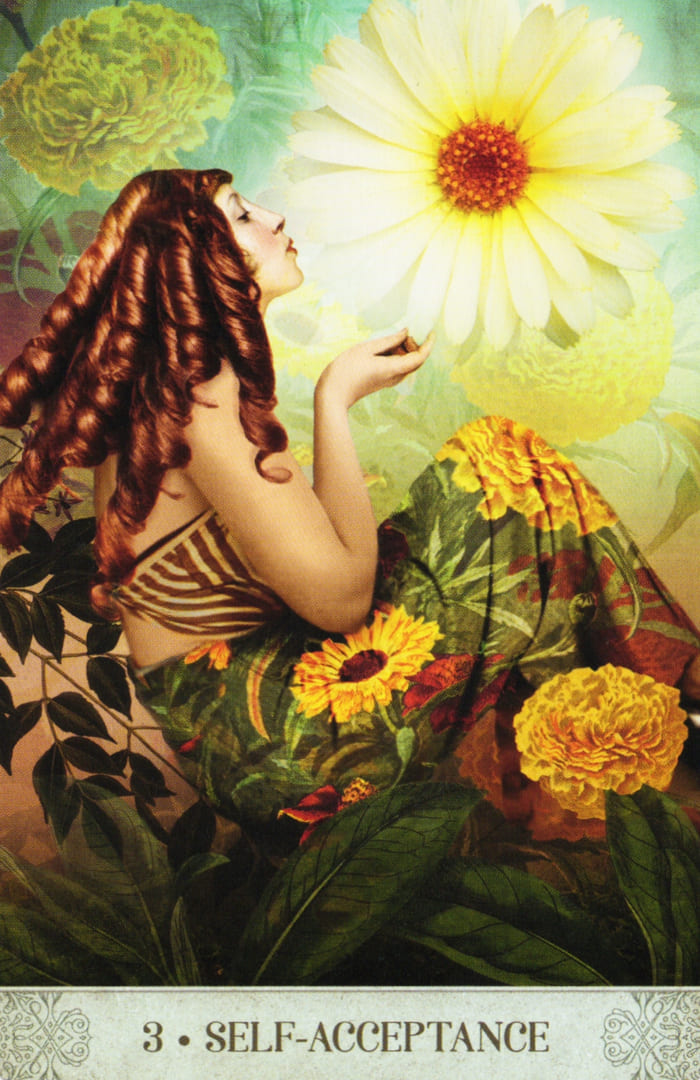 3. AUTOACEPTACIÓN — Botanical Dreams Oracle