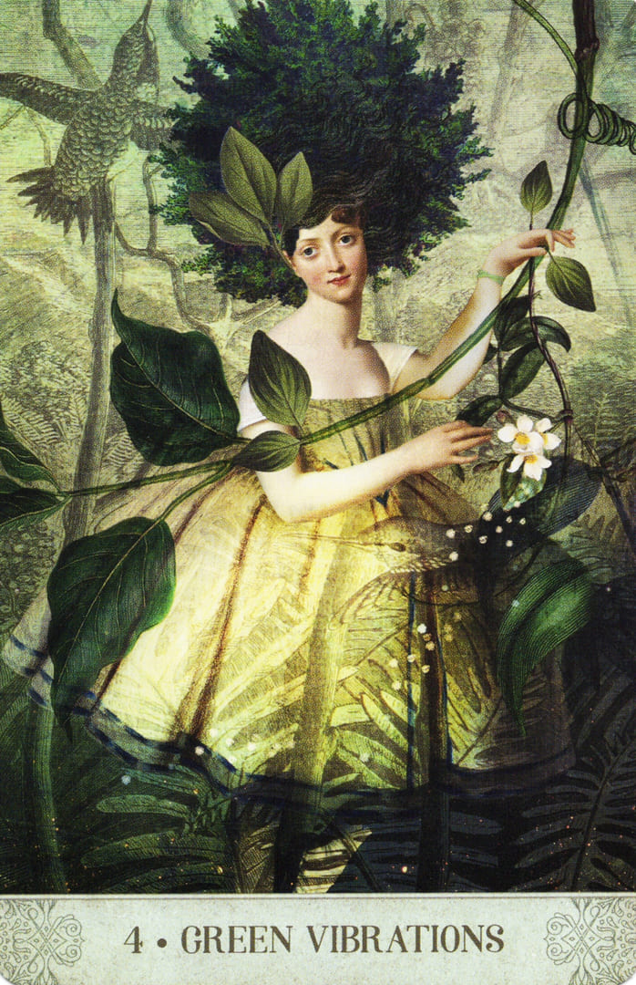 4. Green Vibrations — Botanical Dreams Oracle