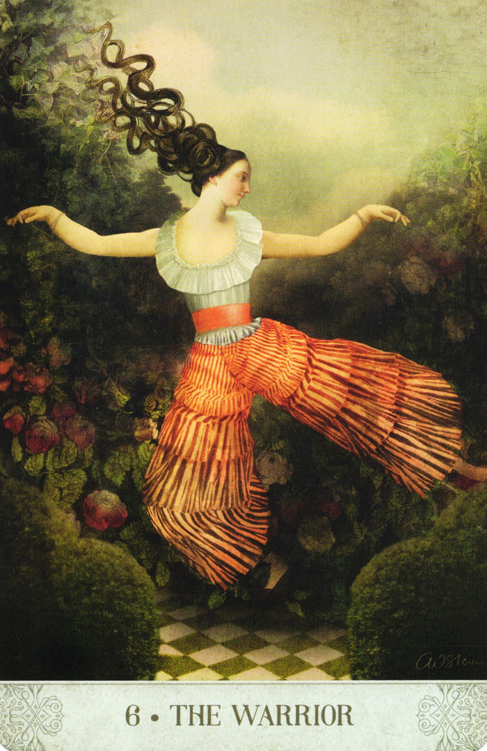 6. THE WARRIOR — Botanical Dreams Oracle