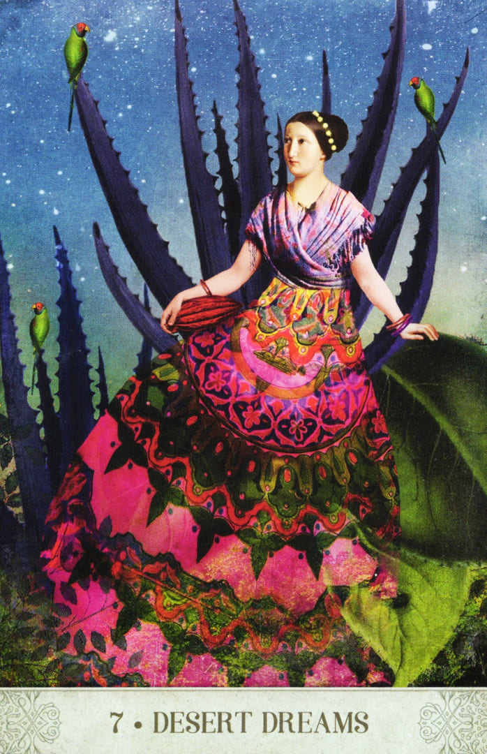 7. SUEÑOS DEL DESIERTO — Botanical Dreams Oracle