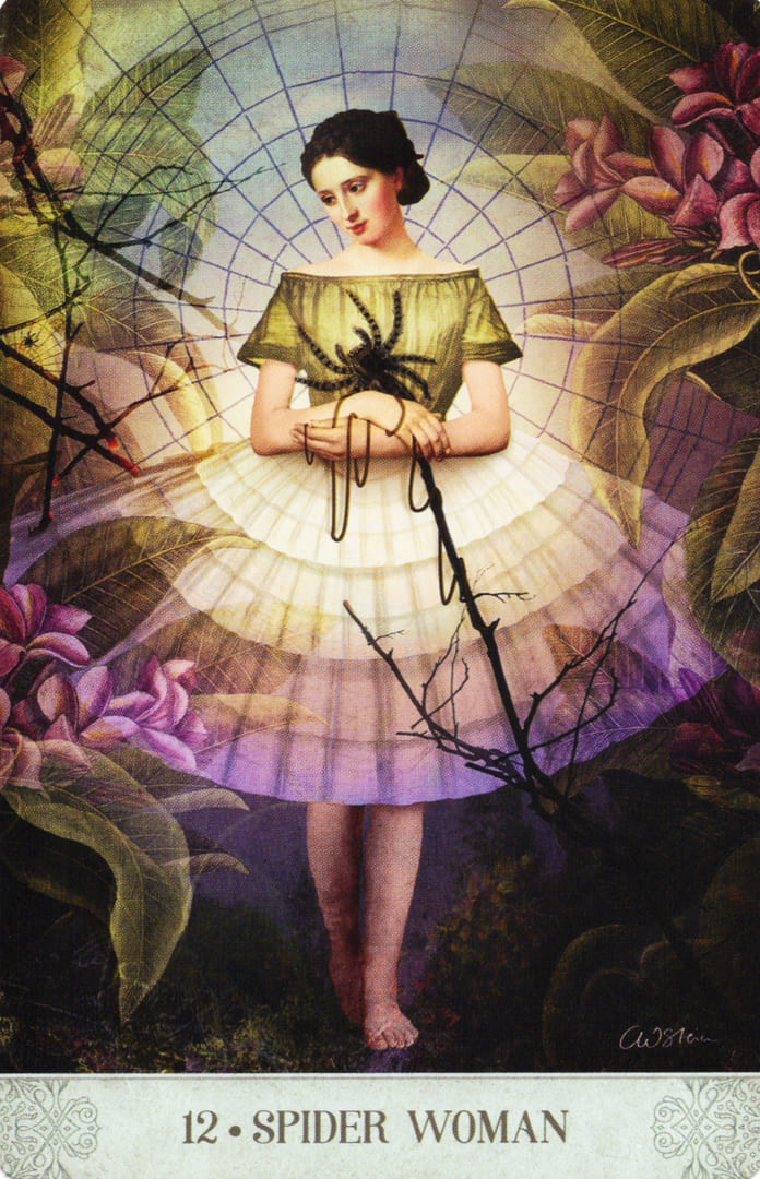 12. MUJER ARAÑA — Botanical Dreams Oracle