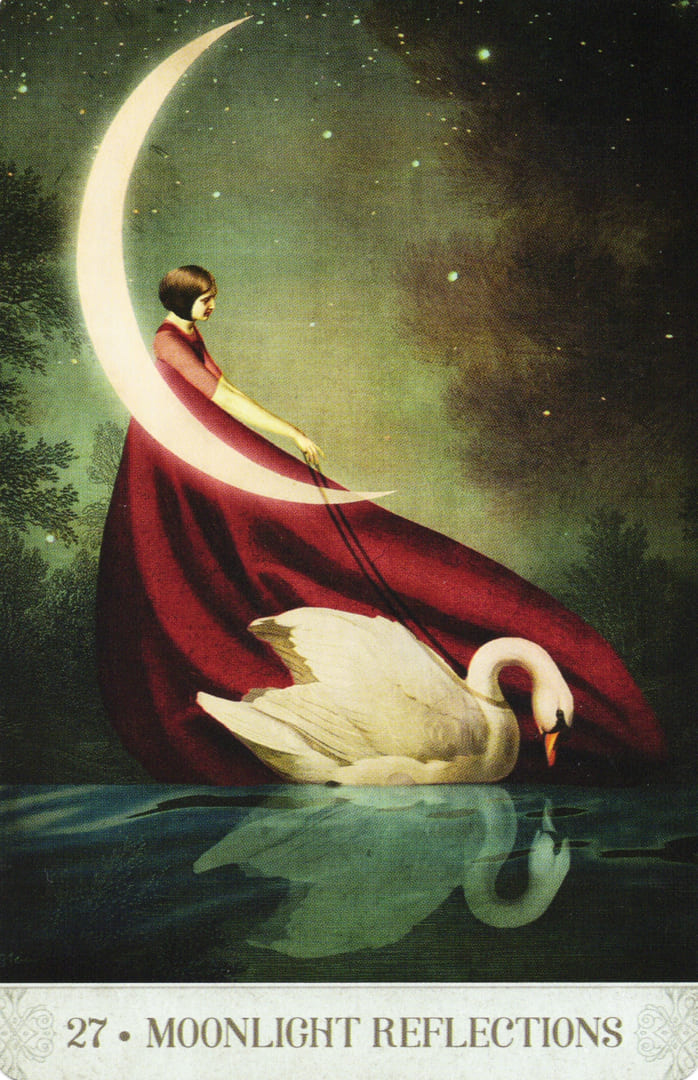 27. REFLEJOS DE LA LUZ LUNAR — Botanical Dreams Oracle