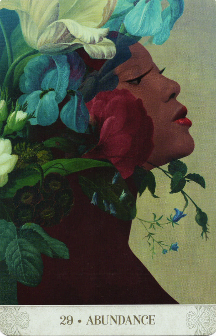 29. ABUNDANCE — Botanical Dreams Oracle
