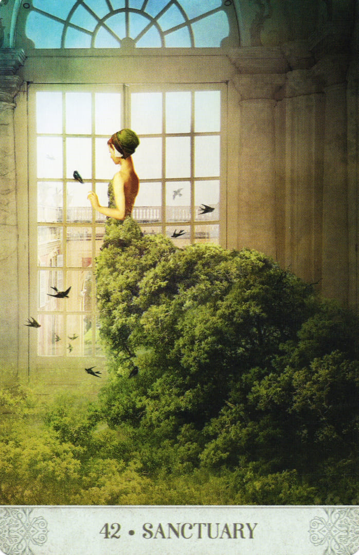 42. SANTUARIO — Botanical Dreams Oracle