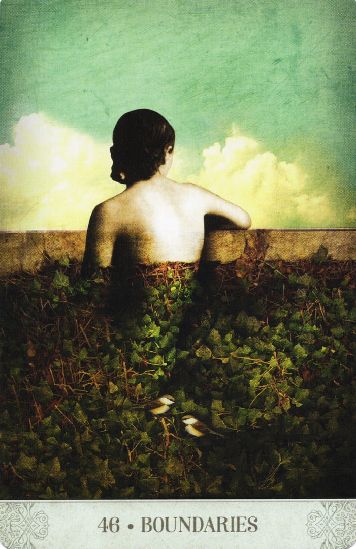 46. Boundaries — Botanical Dreams Oracle