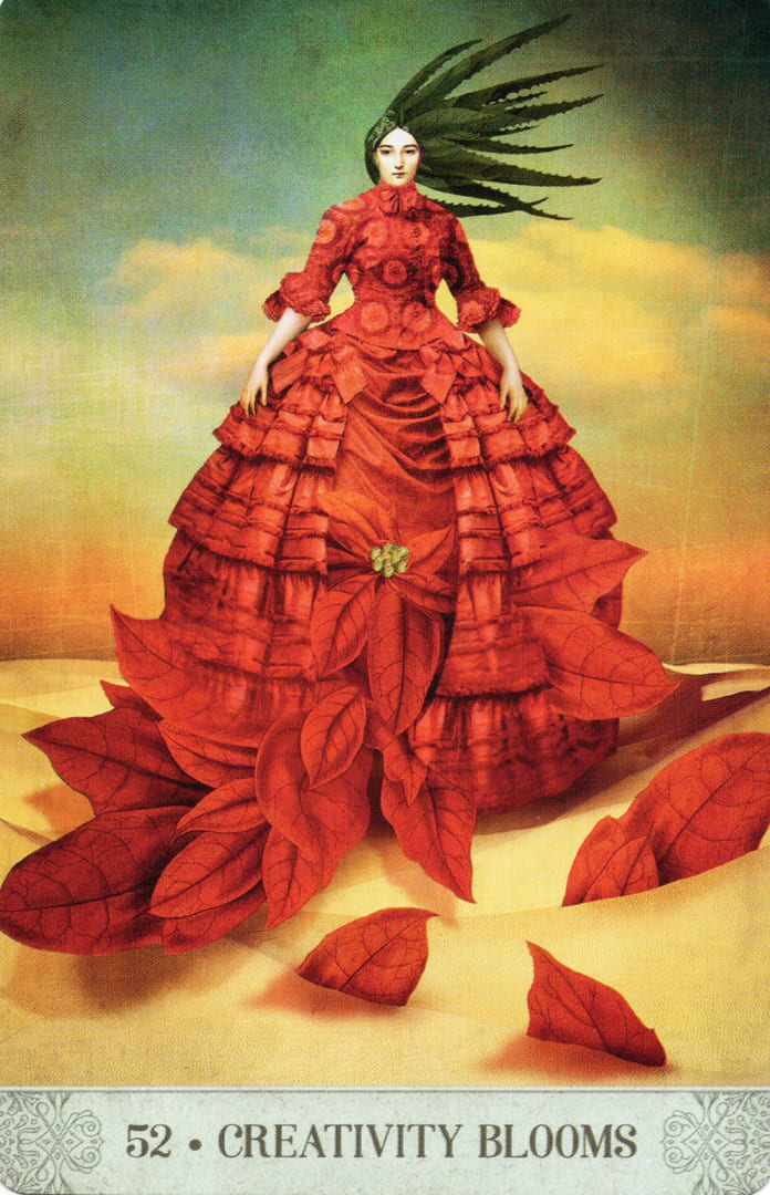 52. LA CREATIVIDAD FLORECE — Botanical Dreams Oracle