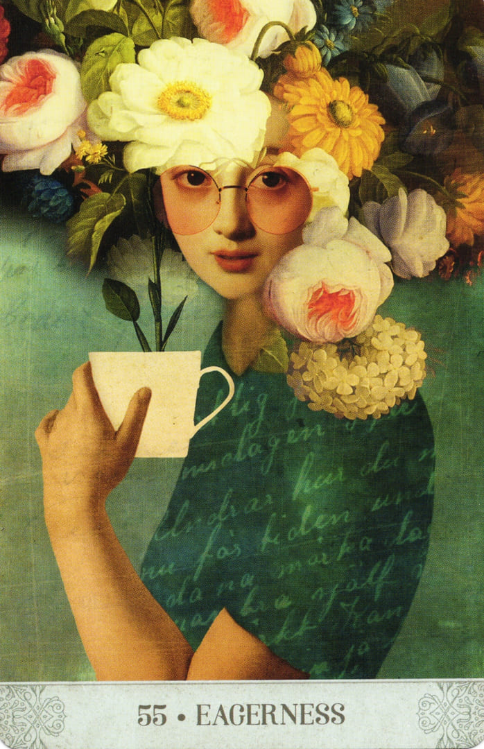 55. Eagerness — Botanical Dreams Oracle