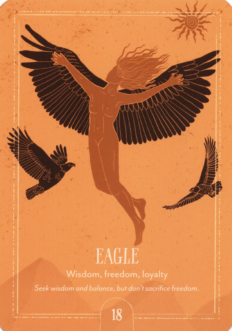 18. EAGLE — Earth Song Oracle