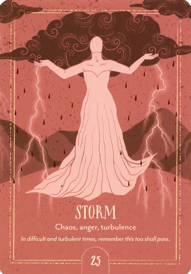 25. TORMENTA — Earth Song Oracle