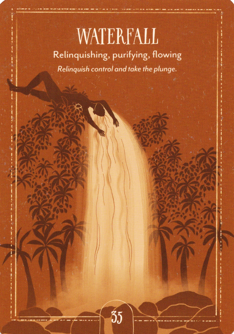 35. Waterfall — Earth Song Oracle