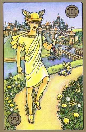 3 THE HERALD — Symbolon Card Meanings
