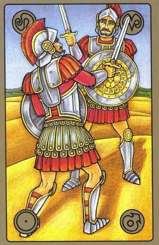 16 BATTLE — Symbolon Card Meanings