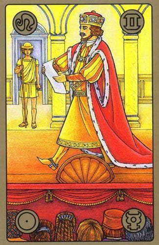 35 THE ACTOR — Symbolon Card Meanings