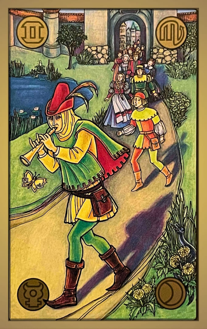 38 THE PIED PIPER — Symbolon Card Meanings