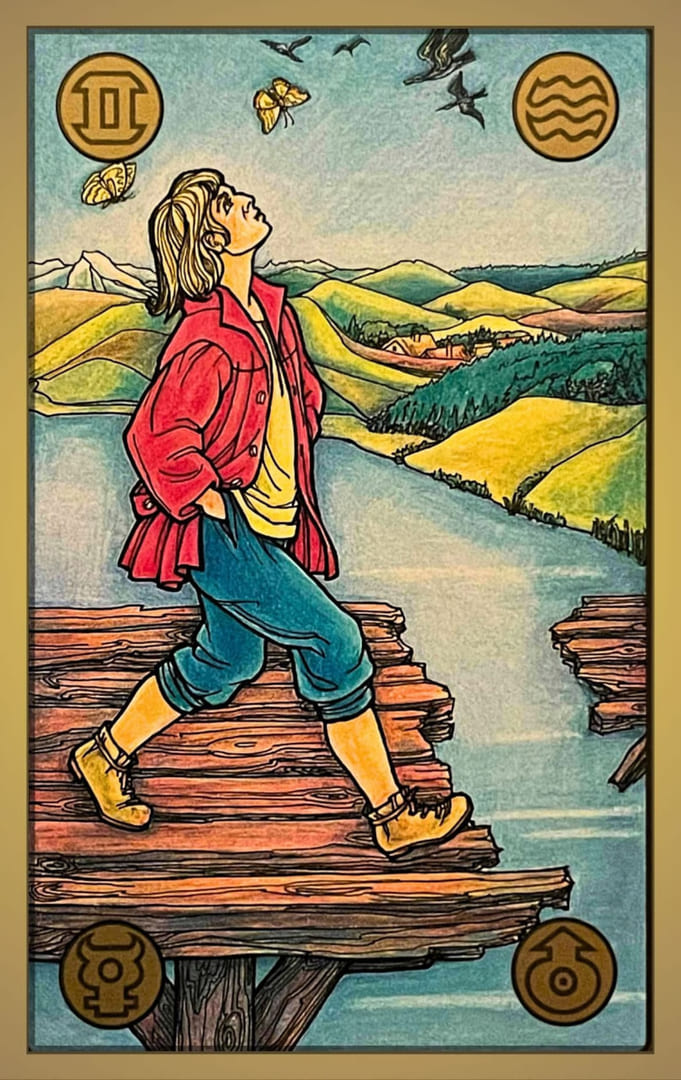 41 Dreamy Johnny — Symbolon Card Meanings
