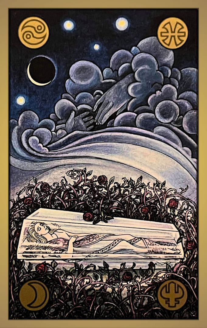 50 SLEEPING BEAUTY — Symbolon Card Meanings