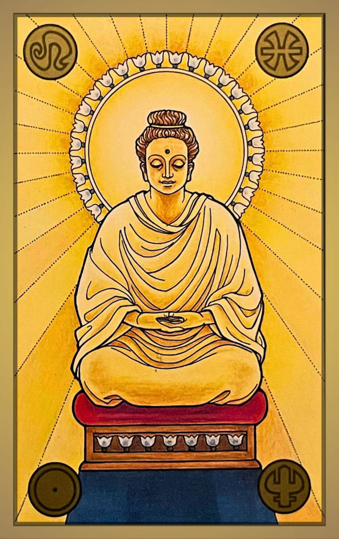 57 BUDDHA — Symbolon Card Meanings