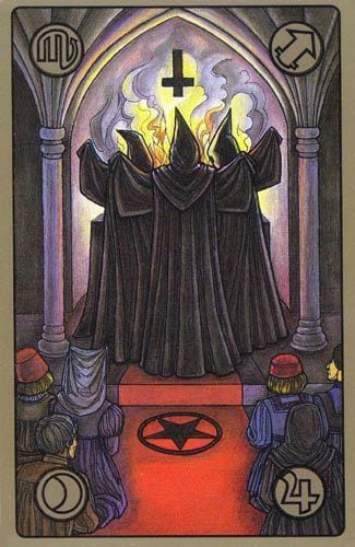 69 BLACK MASS — Symbolon Card Meanings