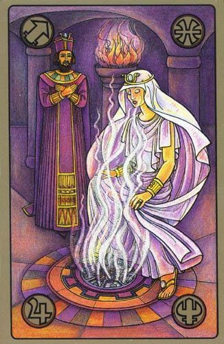 75 PYTHIA — Symbolon Card Meanings